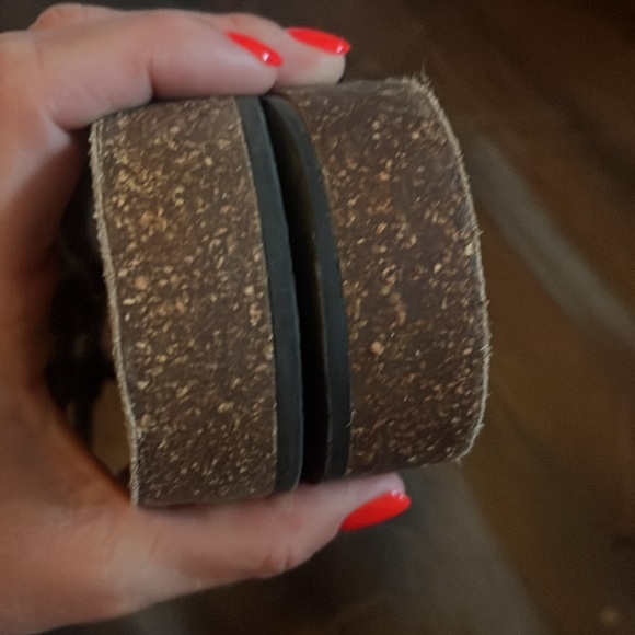 Tory Burch Miller Cloud  Sandal size 7.5 black patent - Picture 5 of 5